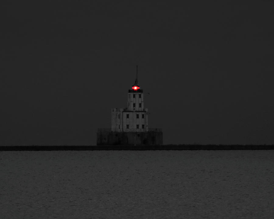 Night Beacon Photograph by Steve Bell | Fine Art America