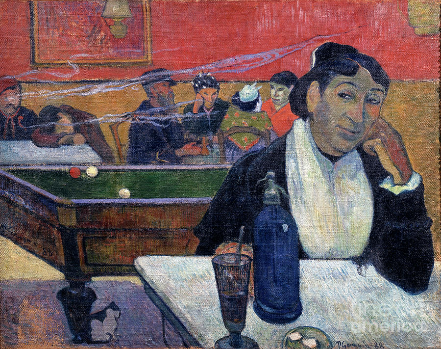 Night Café At Arles, 1888. Artist Paul Drawing by Heritage Images