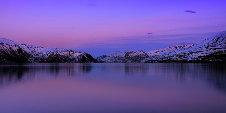 Night In Kaldfjord Photograph by John Hemmingsen