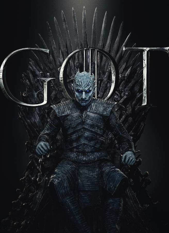 Night King Game Of Thrones Digital Art by Geek N Rock