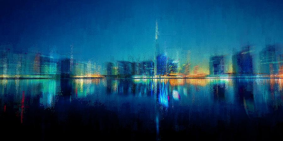 Night of the City Digital Art by David Manlove