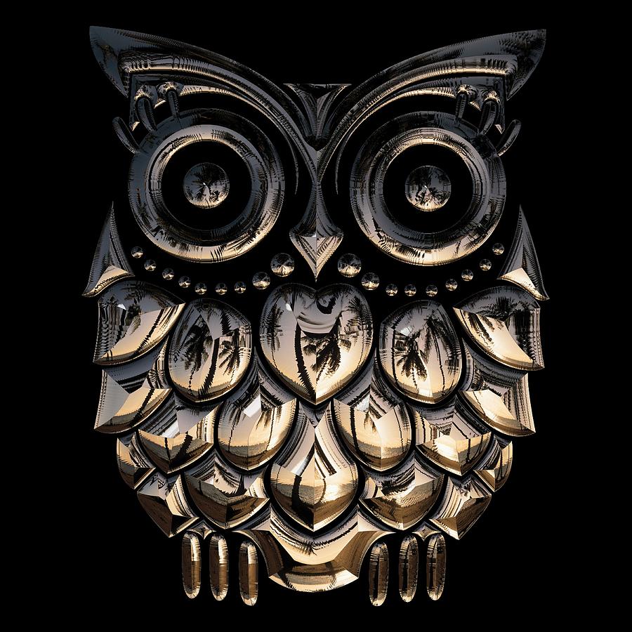 Night Owl Mixed Media by Marvin Blaine