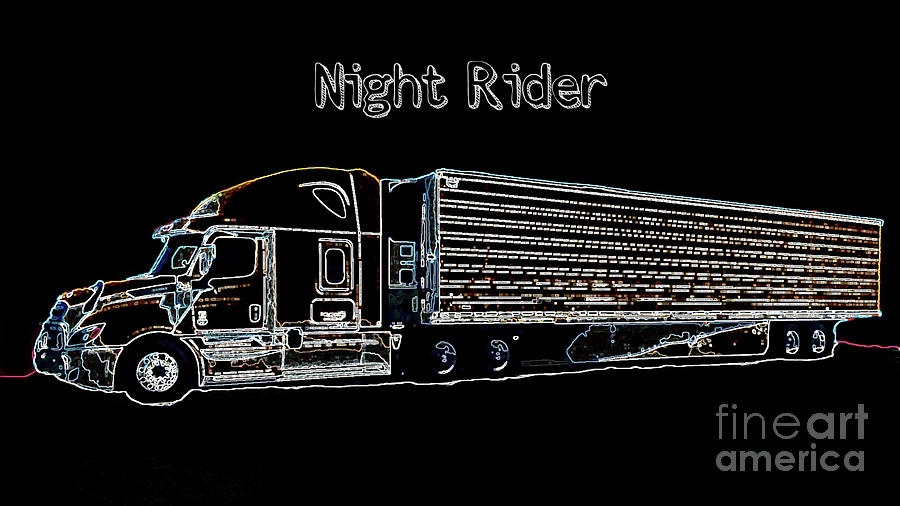Night Rider Photograph by Carol Groenen