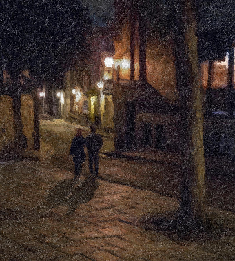 Night Shadows Impasto by David Brookwell Night Shadows Impasto by David Brookwell