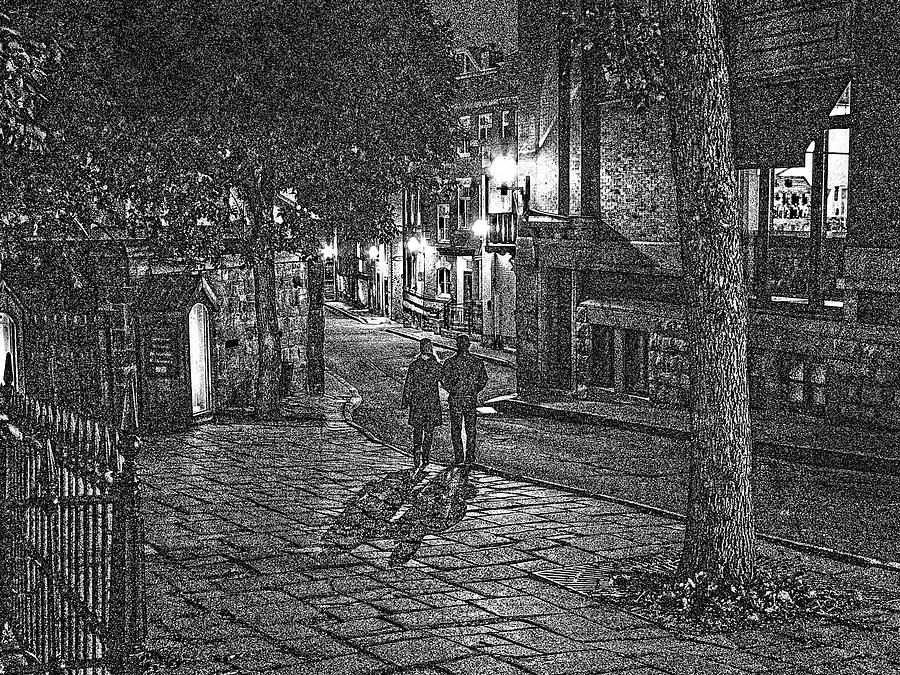Night Shadows sketch by David Brookwell Night Shadows sketch by David Brookwell