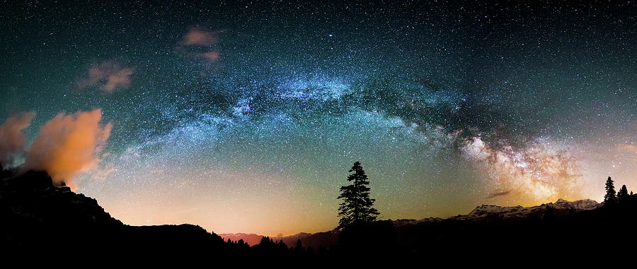 Night Sky With Stars Digital Art by Gianni Krattli - Fine Art America
