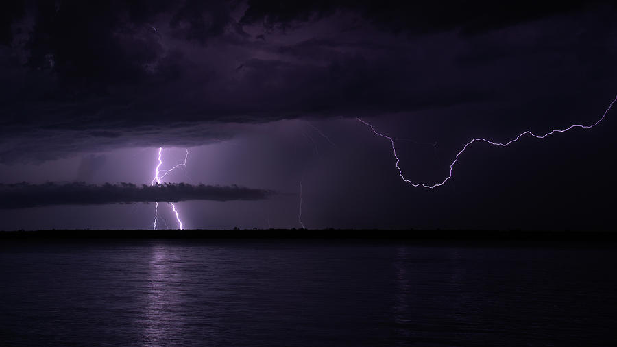 Night storm Photograph by Nicolas Lombard