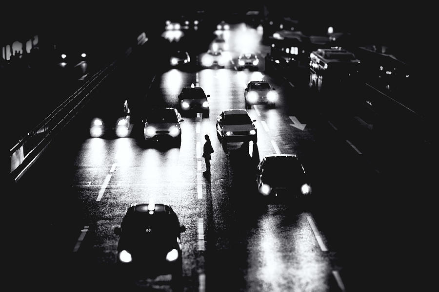 Car Photograph - Night by Tnvsgz