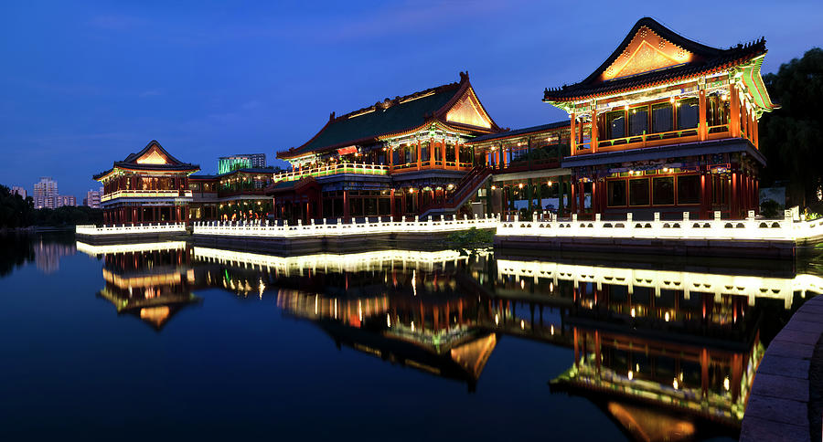 Night View Of Traditional Chinese Royal Photograph by Loonger