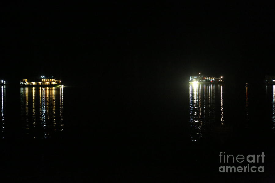 Night Views Ha Long Bay  Photograph by Chuck Kuhn