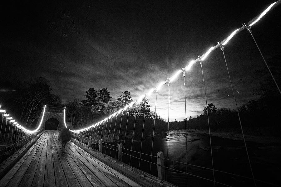 Night Walk Photograph by John Meader