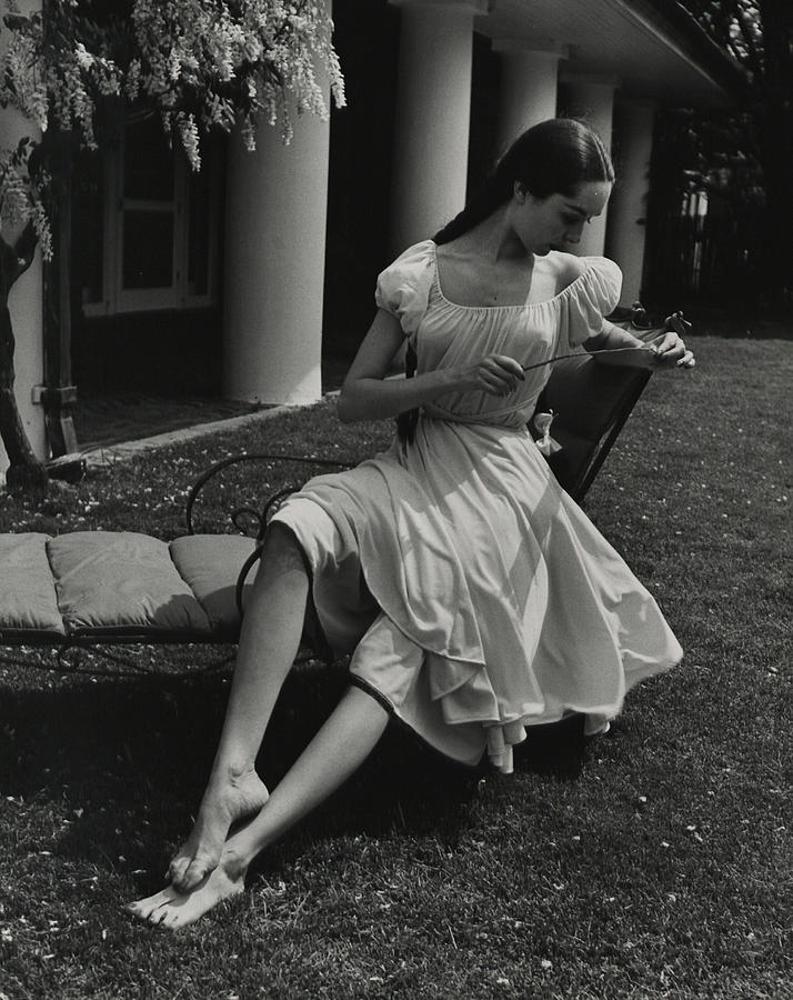 Nightgown Photograph by Nina Leen
