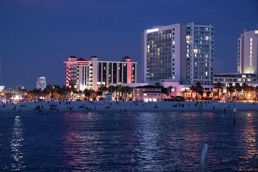 Nightime Gulf Reflections by Linda Ritlinger Nightime Gulf Reflections by Linda Ritlinger