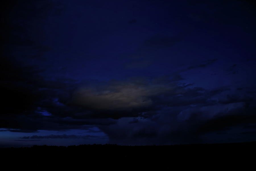 Nighttime June Storm Photograph by Dale Kauzlaric