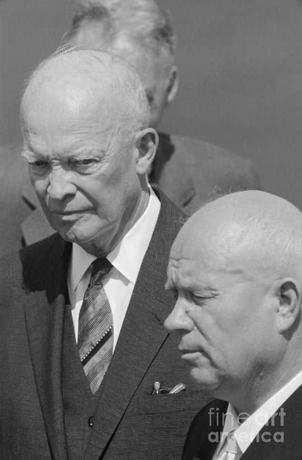 Nikita Khrushchev And Dwight Photograph by Bettmann