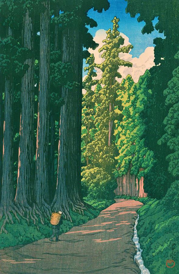Ukiyoe Painting - NIKKOKAIDO - Top Quality Image Edition by Kawase Hasui Ukiyoe Painting - NIKKOKAIDO - Top Quality Image Edition by Kawase Hasui