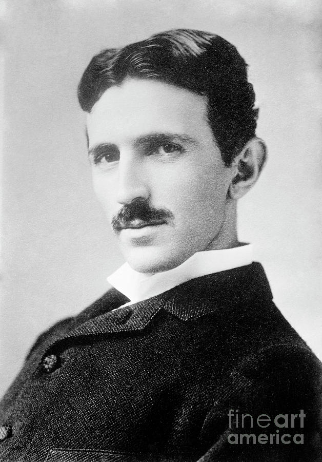 Nikola Tesla Photograph by Usa Library Of Congress/science Photo Library