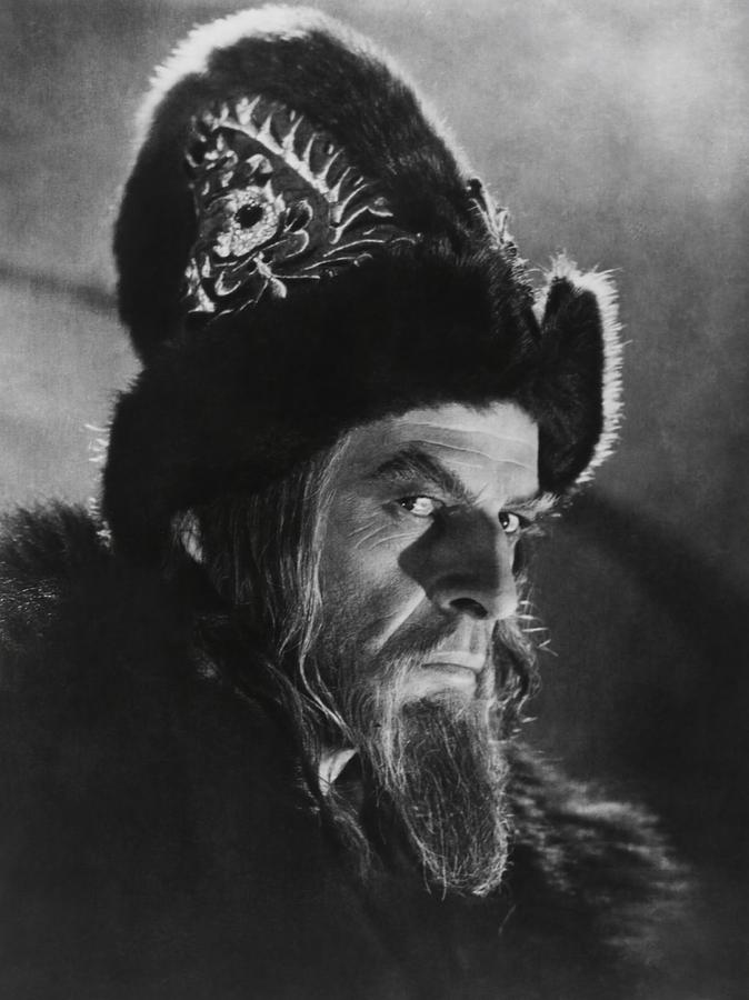 NIKOLAI CHERKASOV in IVAN THE TERRIBLE, PART ONE -1944- -Original title IVAN GROZNYJ I-. Photograph by Album