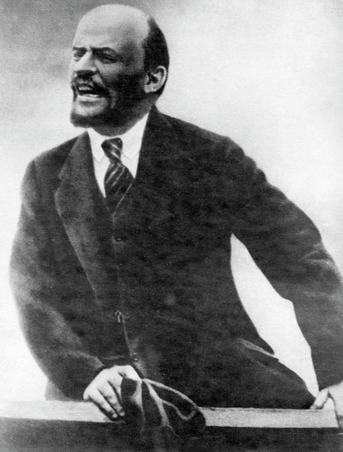 Nikolai Lenin Bolshevist Leader Founder Photograph by Vintage Images ...