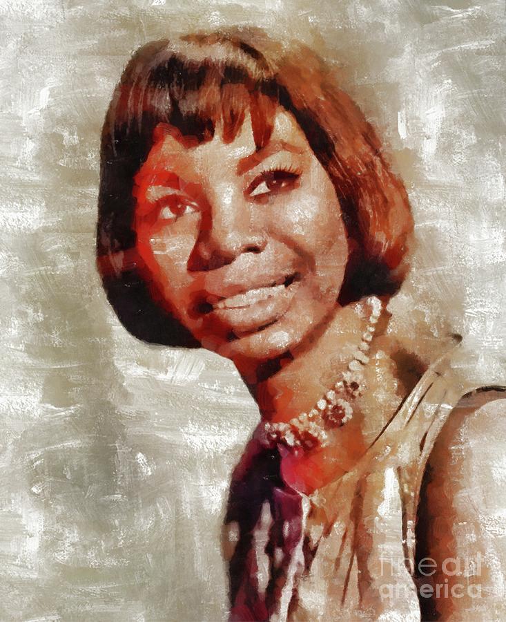 Jazz Painting - Nina Simone, Music Legend by Esoterica Art Agency