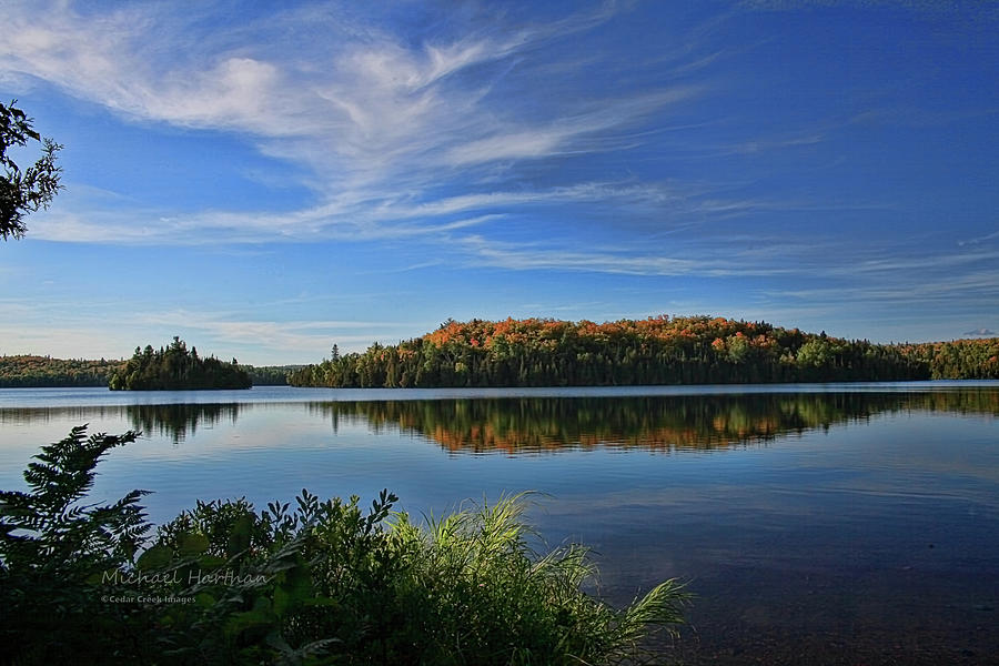 nine-mile-lake-photograph-by-cedar-creek-images-mike-and-barb-harthan-fine-art-america