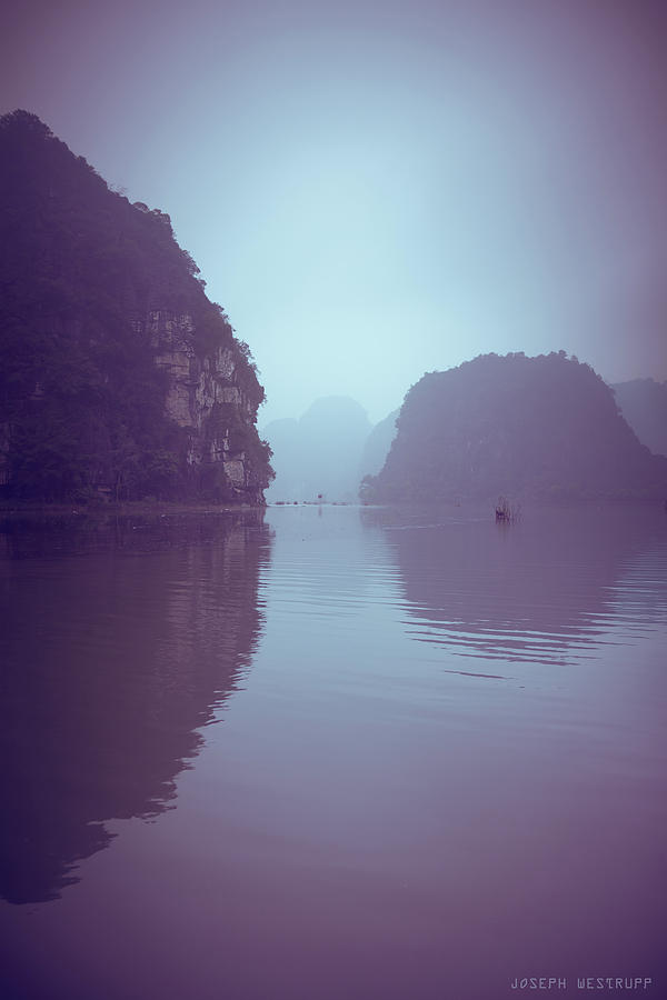 Mountain Photograph - Ninh Binh River by Joseph Westrupp