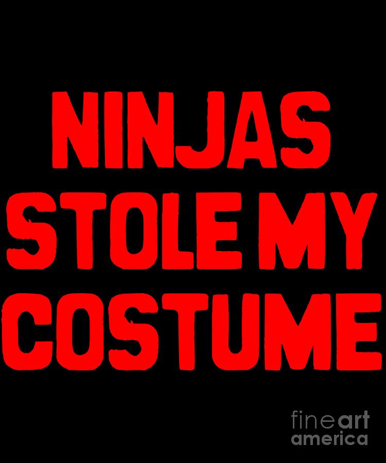 Ninjas Stole My Costume Easy Halloween by Flippin Sweet Gear Ninjas Stole My Costume Easy Halloween by Flippin Sweet Gear