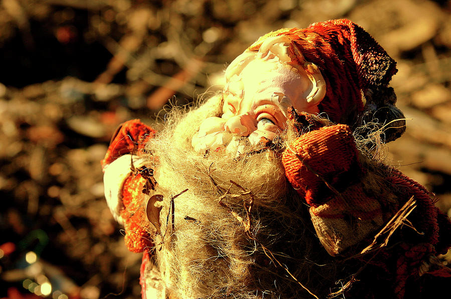New Orleans Photograph - Ninth Ward Series Number Three Ruined Santa Claus by Layne LoMaglio New Orleans Photograph - Ninth Ward Series Number Three Ruined Santa Claus by Layne LoMaglio
