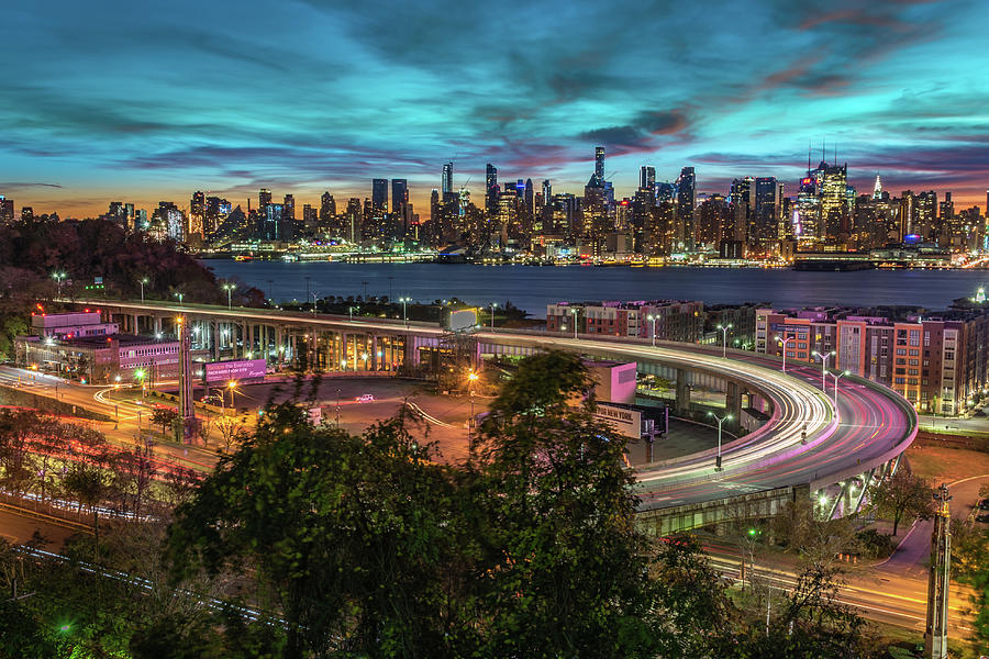 NJ and NY Sunrise by Francisco Gomez NJ and NY Sunrise by Francisco Gomez