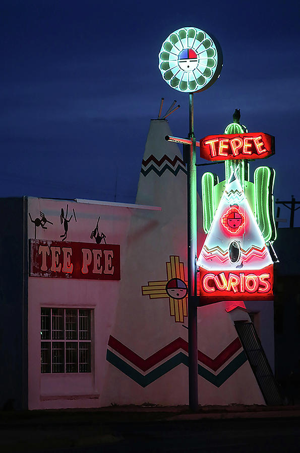 Tee Pee Curios Photograph by Lynn Sprowl