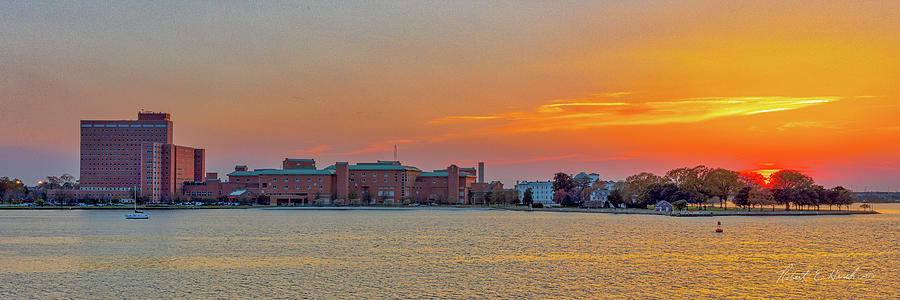 NMCP Sunset Photograph by Robert Hersh