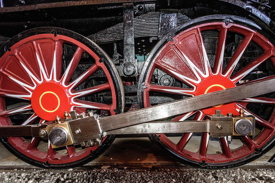 No 305 Camel Locomotive, Baltimore and Ohio Railroad Museum, Baltimore, Maryland Photograph by Mark Summerfield