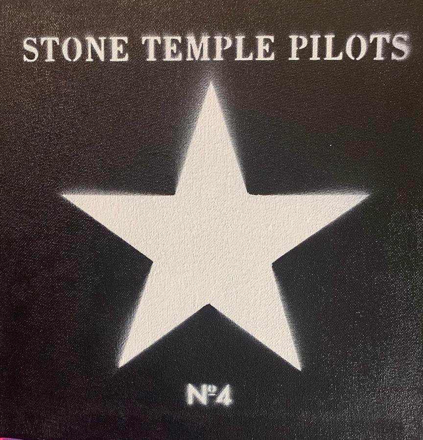 No 4 by Stone Temple Pilots Painting by Tom Power - Fine Art America