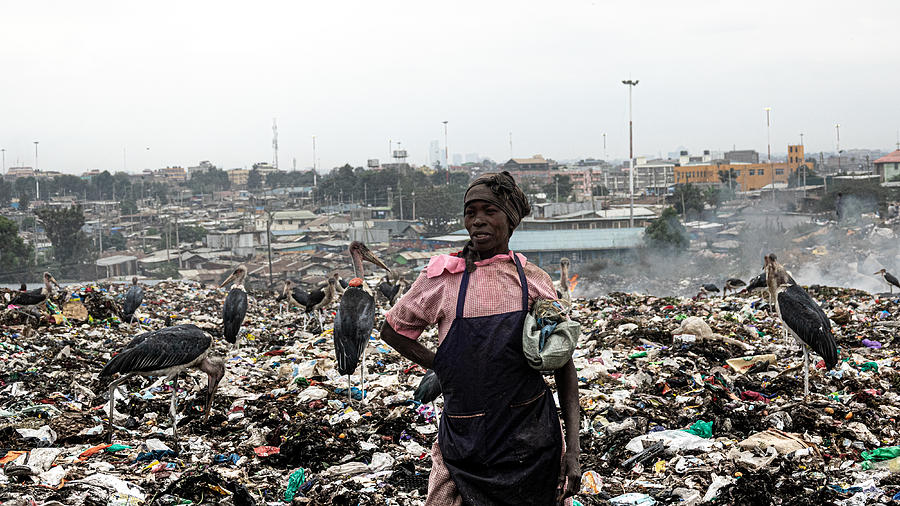 No Break At Dandora Dump, Nairobi Photograph by Elena Molina