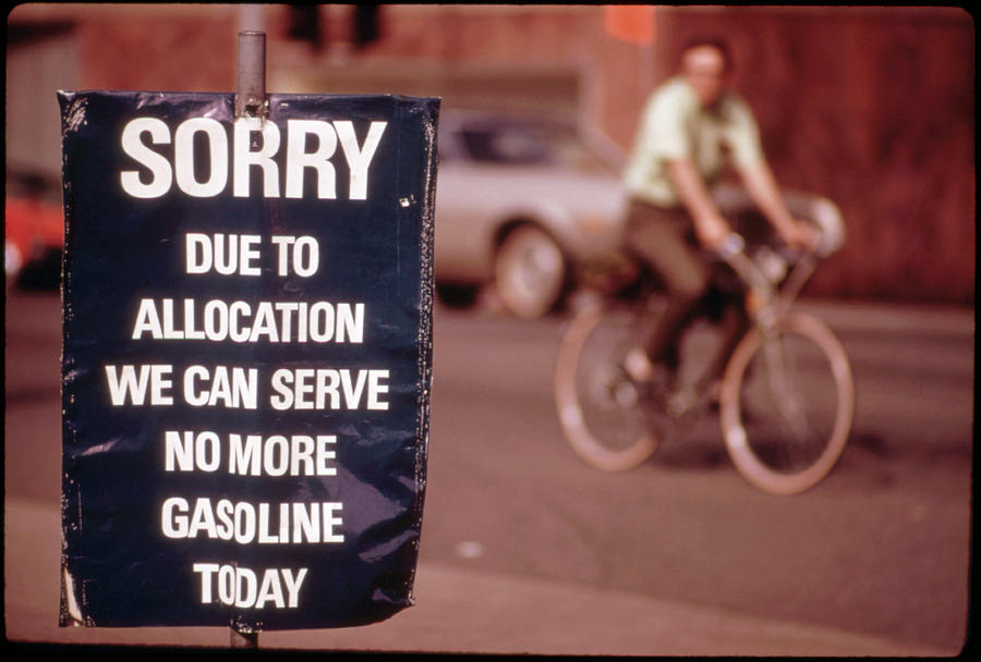 Transportation Photograph - No More Gas by American Eyes
