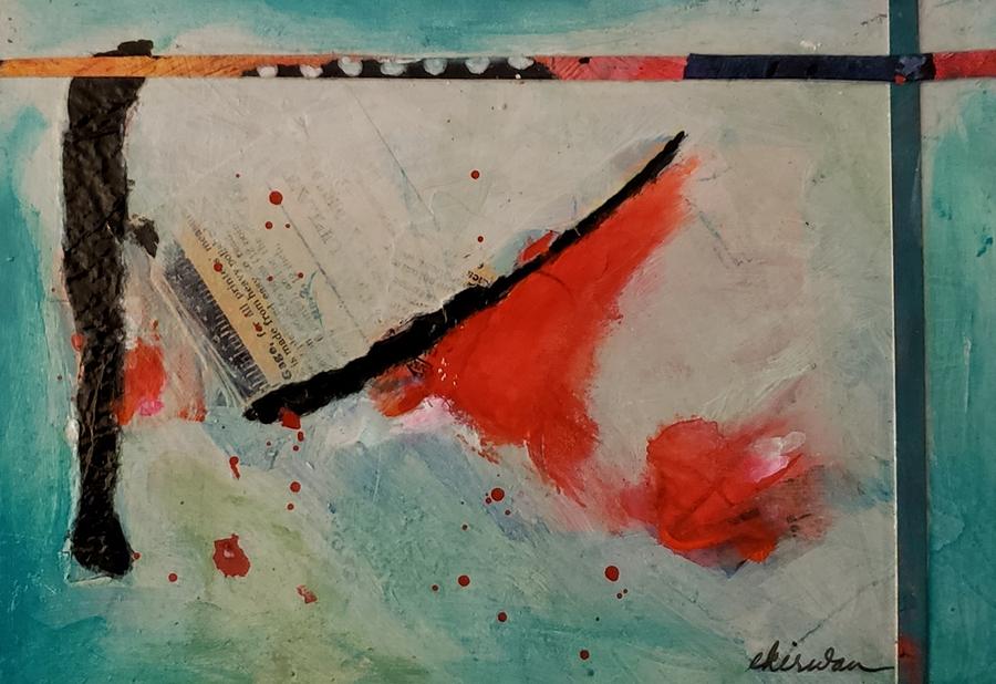 No News Mixed Media by Ellen Kirwan No News Mixed Media by Ellen Kirwan