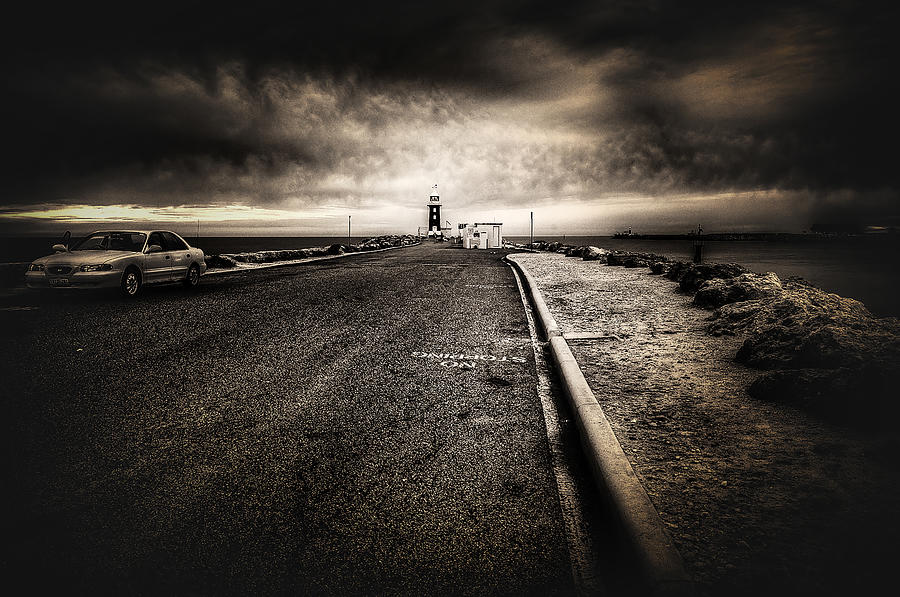 Lighthouse Photograph - No Stopping by Despird Zhang