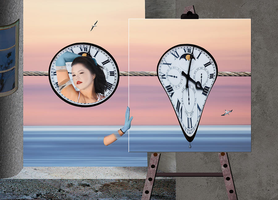 Surrealism Photograph - No Time For Sadness by Peter Hammer