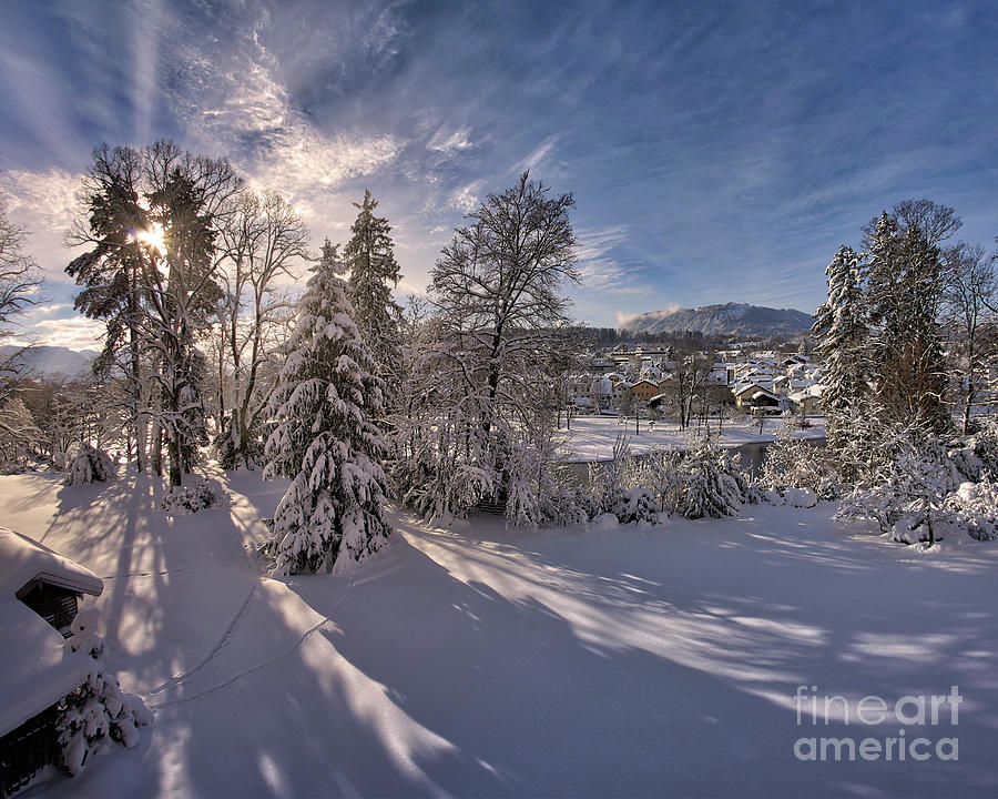 Winter Photograph - No Time Like Snowtime by Edmund Nagele FRPS