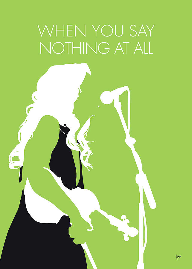 No276 MY Alison Krauss Minimal Music poster Digital Art by Chungkong Art