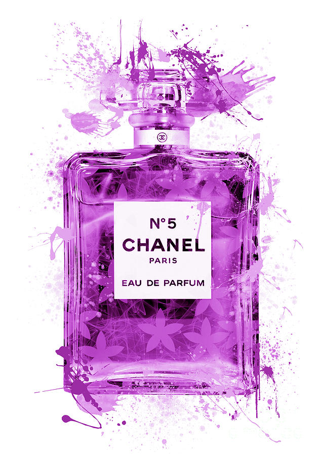 No.5 Chanel Perfume - 223 Digital Art by Prar Kulasekara