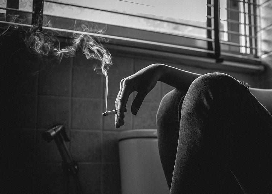 Smoke Photograph - No.87 by Adirek M