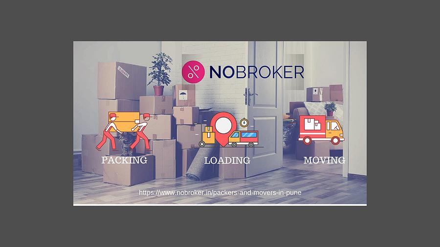 Nobroker packers and movers in Pimple Saudagar, Pune T-Shirt by Nobroker -  Fine Art America