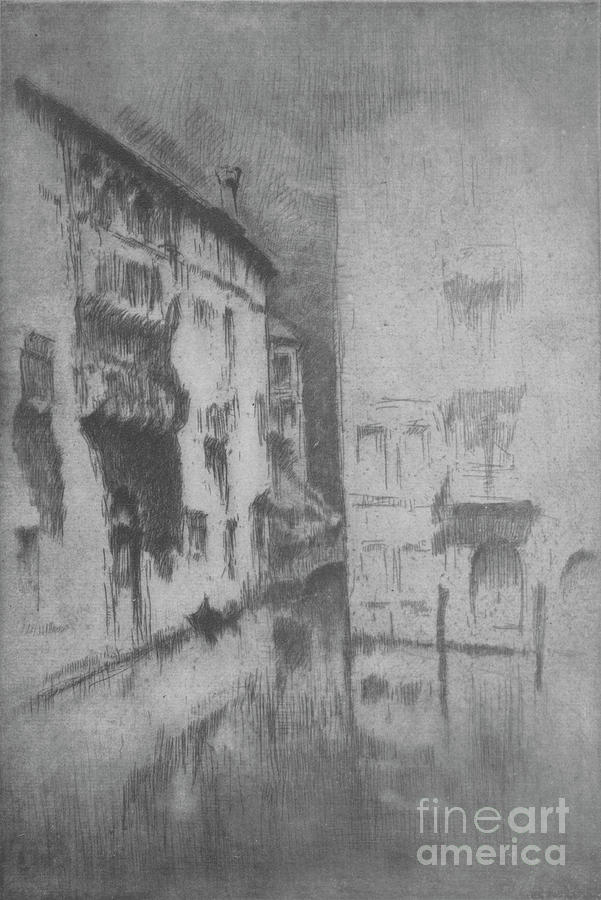 Nocturne - Palaces, 1878, 1904 Drawing by Print Collector