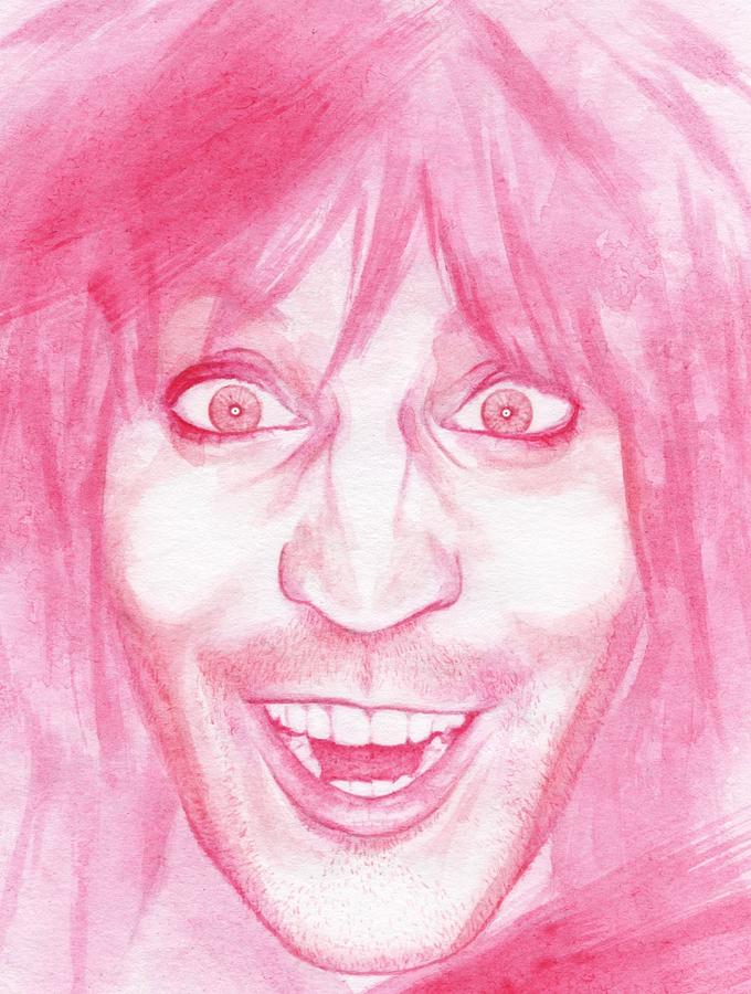 Noel Fielding Painting by Greggory Lennox Fine Art America