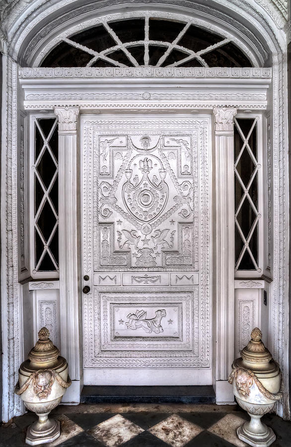 New Orleans Photograph - Nola-white Door by Tammy Wetzel