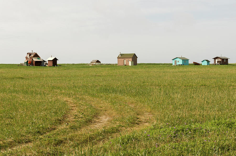 Nome Area Landscape With Houses Photograph by John Elk Iii