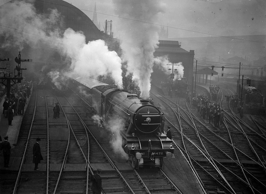 Non-stop Scotsman Photograph by Walter Bellamy Non-stop Scotsman Photograph by Walter Bellamy