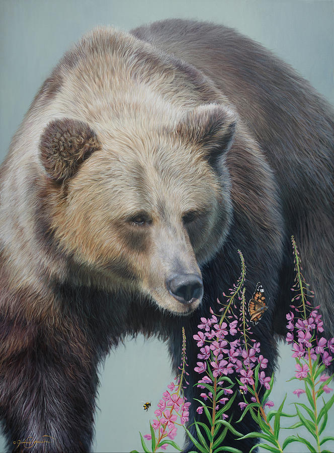 Wildlife Painting - Nonchalance by James Corwin Fine Art