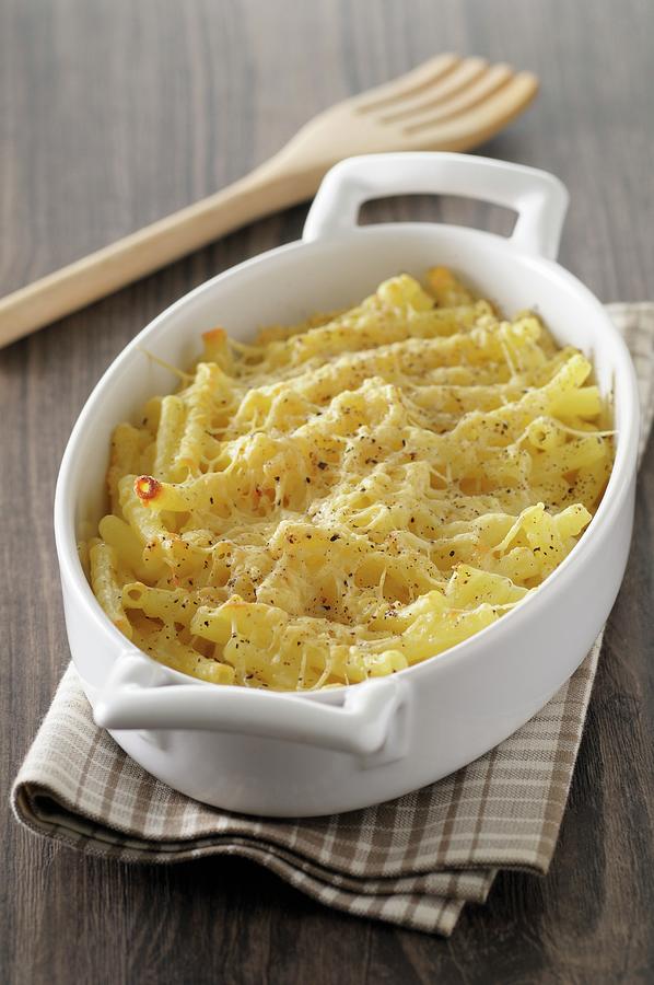 Noodle Gratin With Cheese Photograph by Jean-christophe Riou